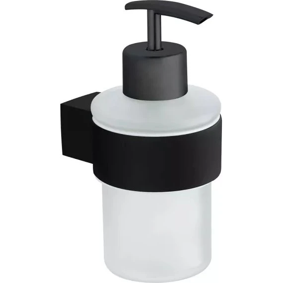 Faneco Sydney Black – Dozownik Mydła Naścienny ZnAl