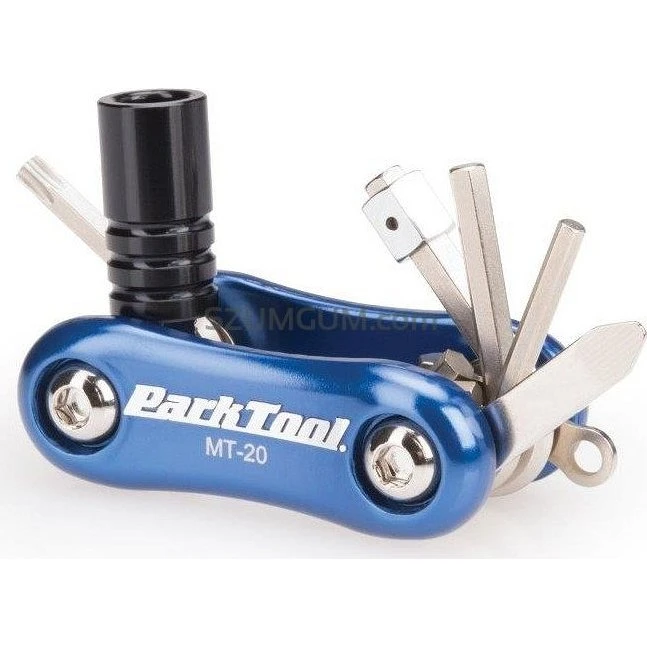 Park Tool MT-20 – klucz wielofunkcyjny z 8 narzędziami, niebieski