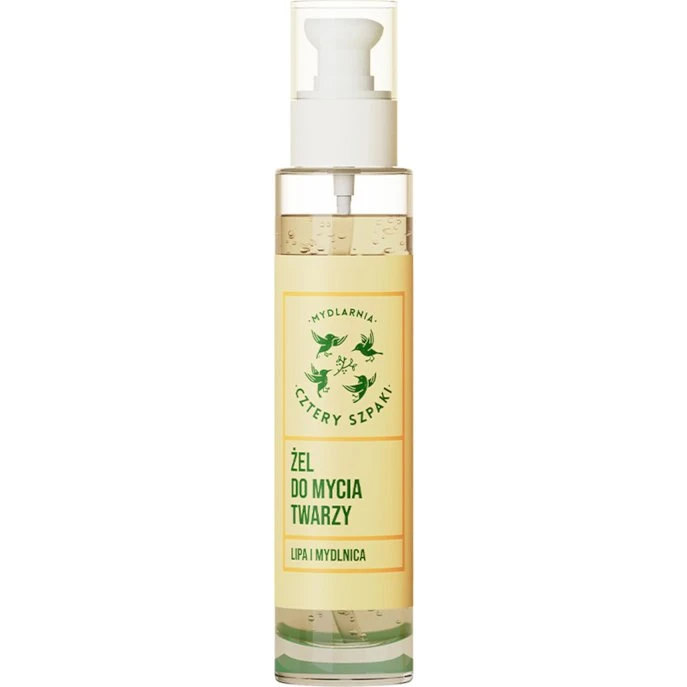 Cztery Szpaki Lipa i Mydlnica Żel do Twarzy 100 ml