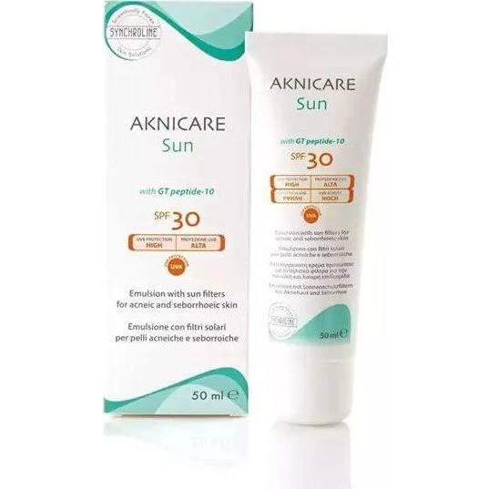 Synchroline Aknicare Sun SPF30 Emulsja 50 ml