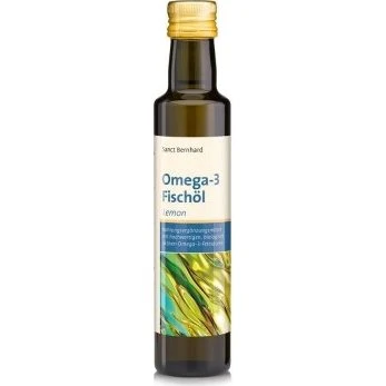KRAUTERHAUS SANCT BERNHARD Olej Rybny Omega-3 Cytrynowy 250 ml