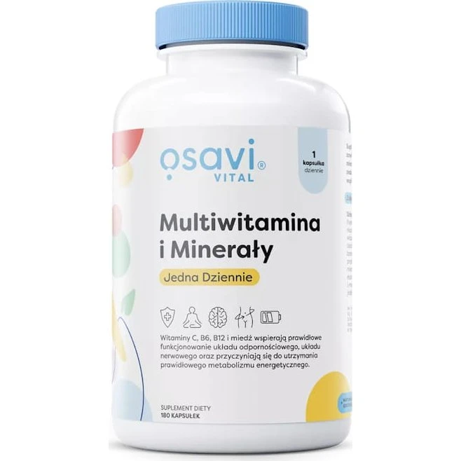OSAVI Multiwitamina i Minerały 60 kapsułek