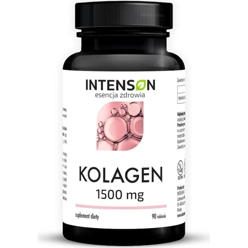 Intenson Kolagen 90 tabletek – wsparcie dla skóry, włosów i paznokci