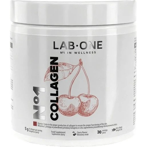 Lab One N°1 Collagen Proszek 198g smak wiśni
