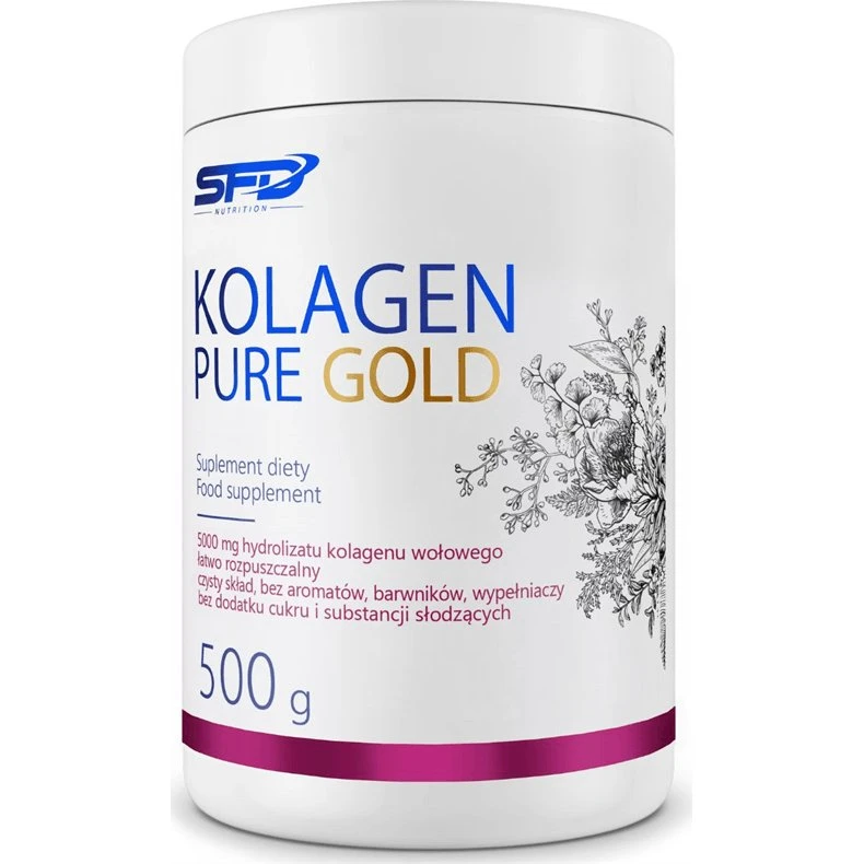 SFD Kolagen Pure Gold 500g do picia