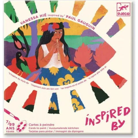 Djeco Zestaw artystyczny Inspiracje - Polinezja