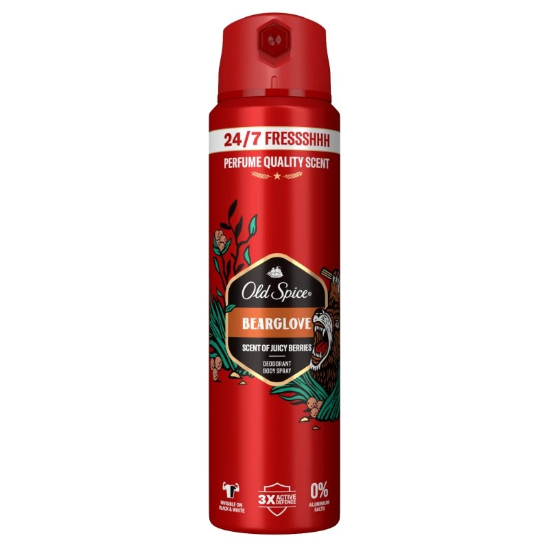 Old Spice Bearglove Dezodorant Spray 150ml 48h Świeżości