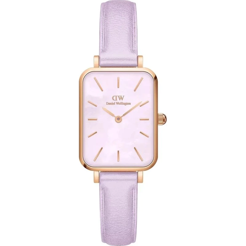 Daniel Wellington Zegarek Damski Quadro Lavender Mop 20mm DW00100637