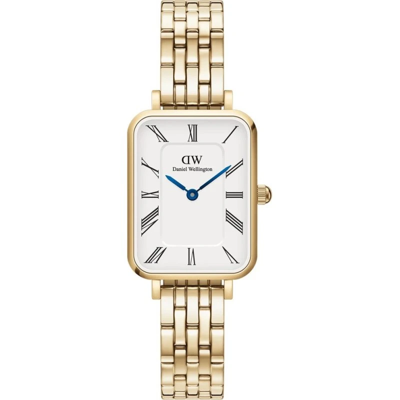 Daniel Wellington Quadro Pressed Sheffield 20, zegarek damski różowy złoto