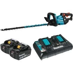 MAKITA DUH601PTE Nożyce do żywopłotu 60 cm 18V 2x5,0Ah BLDC XPT