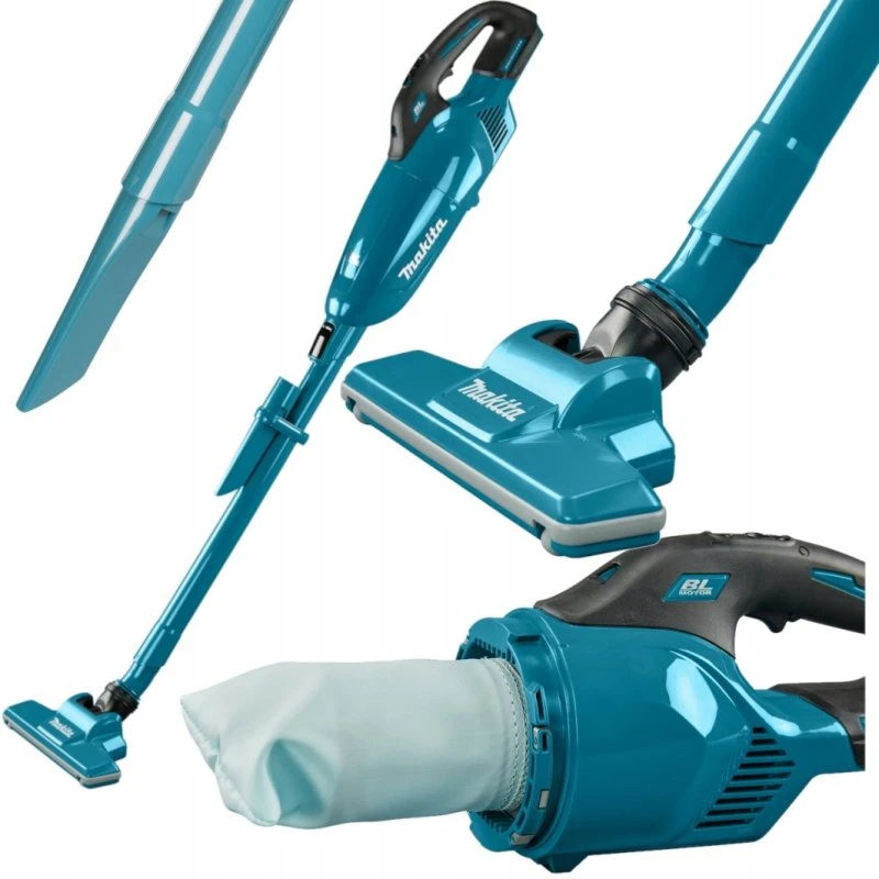 Makita DCL283FZ Odkurzacz Pionowy 18V LXT 90W