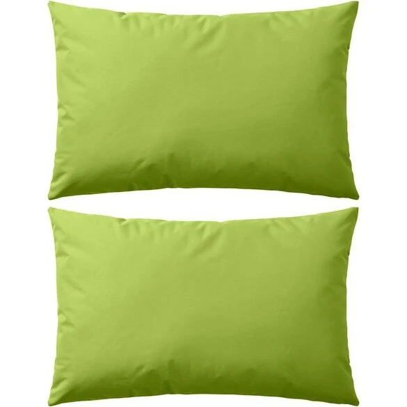 vidaXL Poduszki na zewnątrz 60x40 cm zielone jabłuszko, 2 sztuki