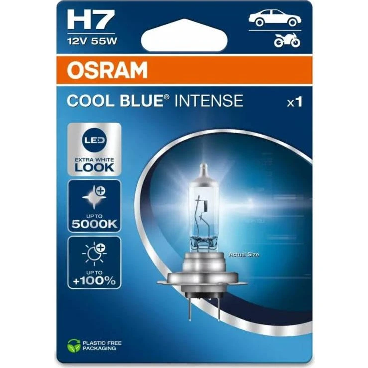 Osram Cool Blue Intense H7 55W 5000K PX26d