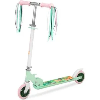 Spokey Duke Hulajnoga Dziecięca z Frędzlami, Zielona