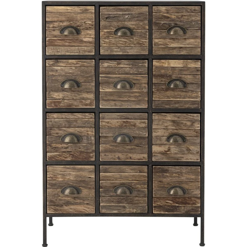 Bloomingville Matteo Komoda 92 cm z 12 szufladami