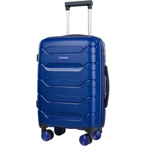 Puccini Walizka Średnia Na Kółkach Żółta PP020B-1-6