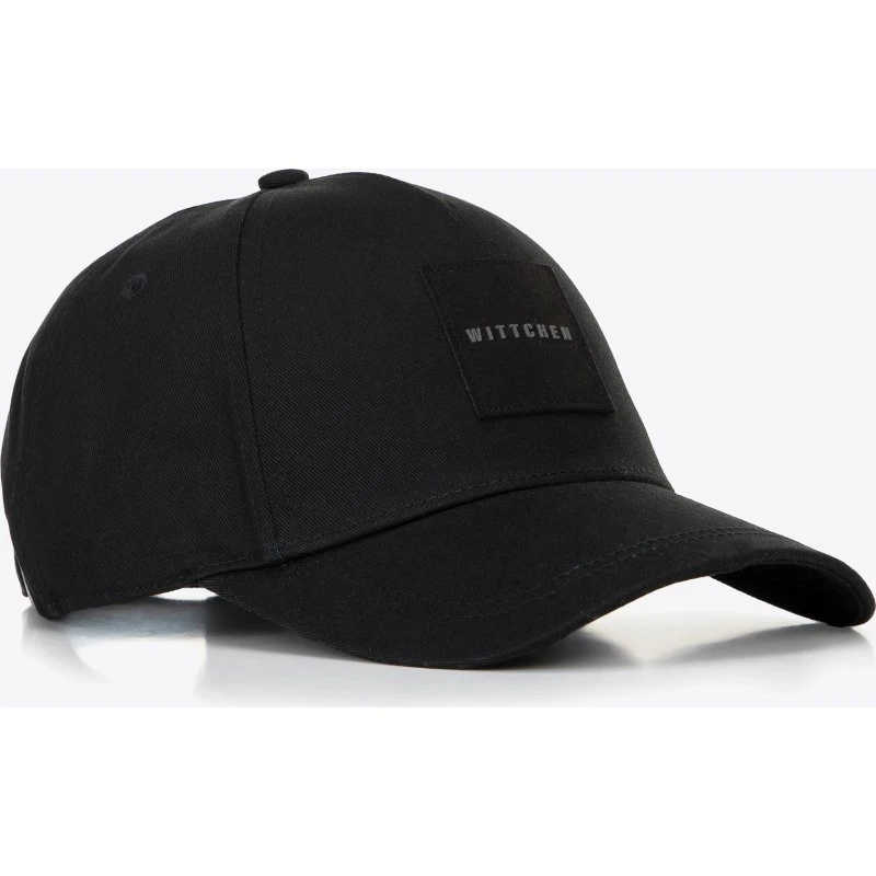 Wittchen Czapka z daszkiem z bawełny czarna