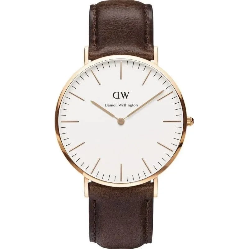 Daniel Wellington DW00100270 Zegarek Unisex 40mm Czarny