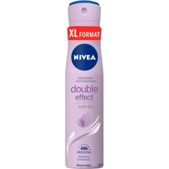 NIVEA Double Effect Antyperspirant Spray 250ml dla kobiet
