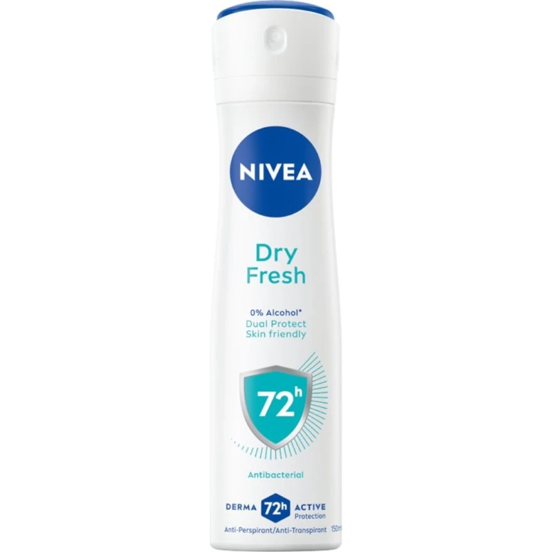 Nivea Dry Fresh Antyperspirant Spray 150ml (Kobieta)