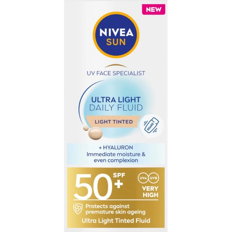 NIVEA SUN UV Face Specialist Ultra Light Fluid SPF50+ 40 ml