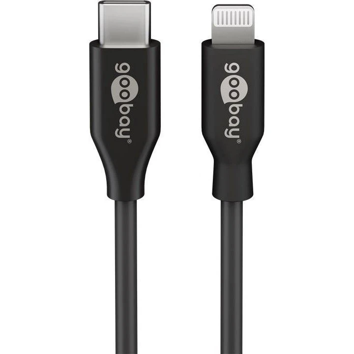 Goobay Kabel USB-C do Lightning 2m Czarny