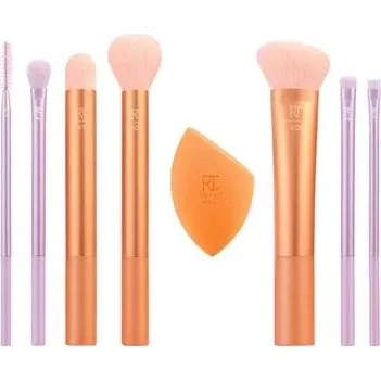 Real Techniques Level Up Brush + Sponge 7 pędzli + gąbka