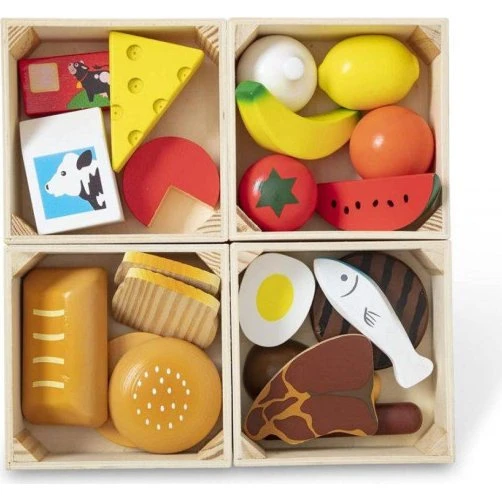 Melissa & Doug - Zestaw Żywności Grupowe (21 elementów)