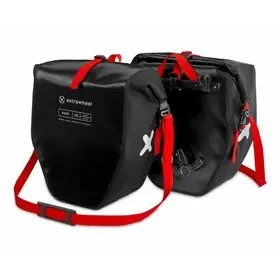 Extrawheel Biker Pro Sakwa Tylna 50L Czarna
