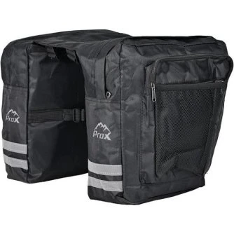 ProX Montana 398 Sakwa na bagażnik 3-komorowa 27L czarna