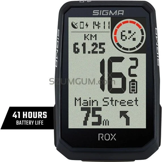 Sigma ROX 4.0 Endurance – Licznik rowerowy GPS z długą żywotnością baterii