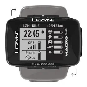 Lezyne Macro Plus GPS Nawigacja Rowerowa