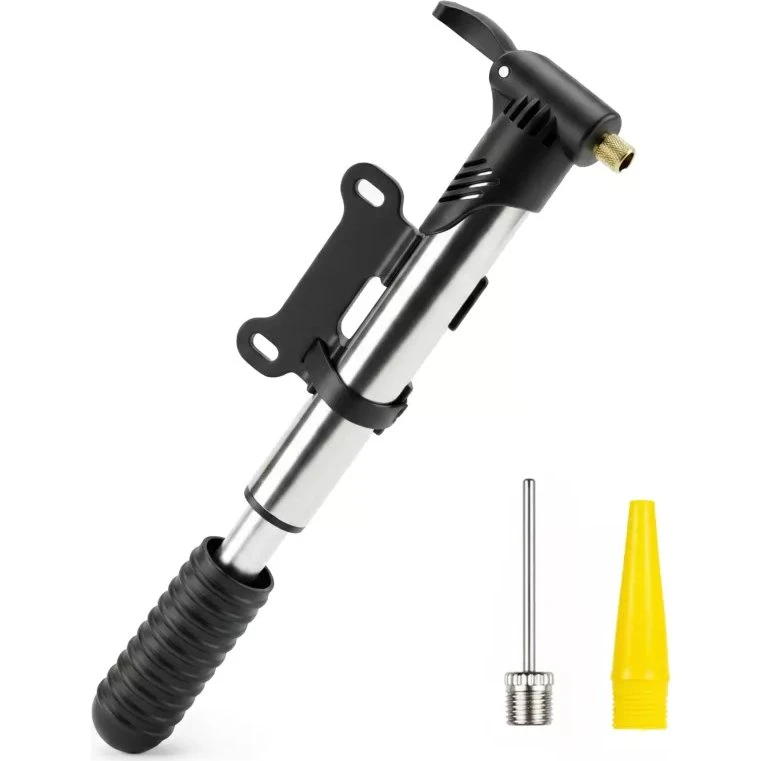 Be-active.pl Mini Pompka Rowerowa Teleskopowa Srebrna