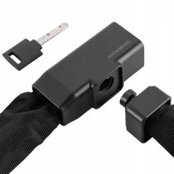 Rockbros 32430708001 Zapięcie rowerowe 0,97 m z łańcuchem w osłonie