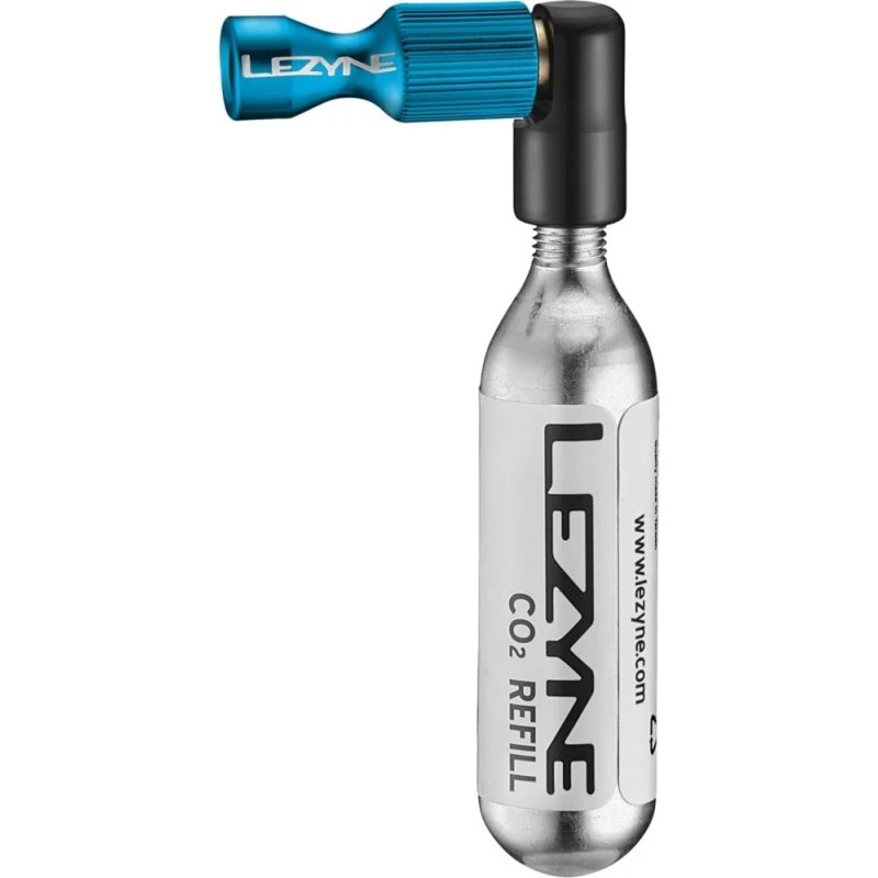 Lezyne Trigger Drive Pompka CO₂ 16g Niebieska