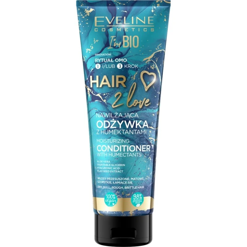 Eveline Hair 2 Love Nawilżająca Odżywka z Humektantami 250ml