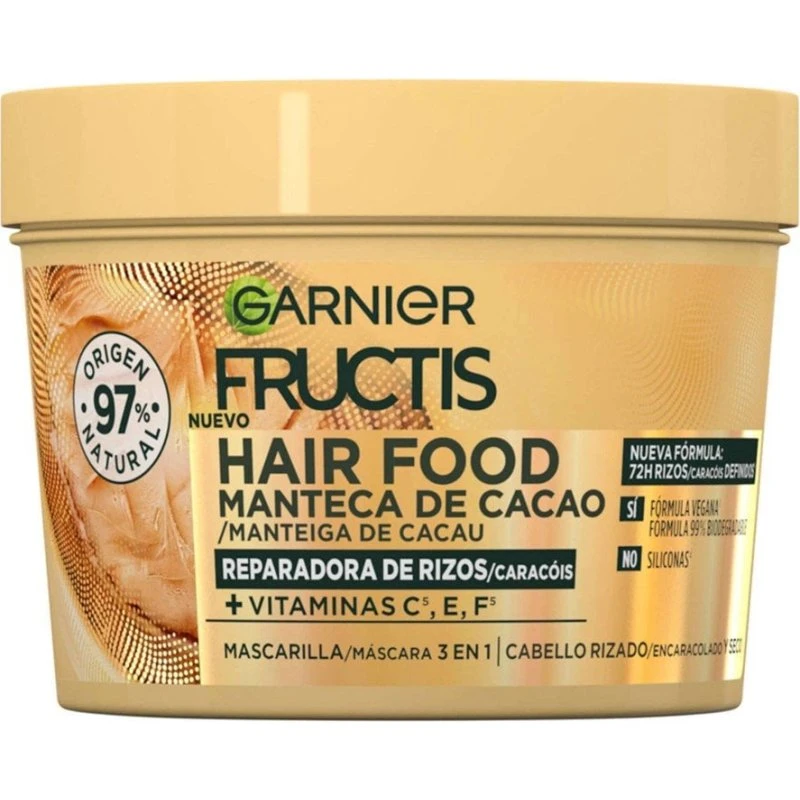 Garnier Fructis Hair Food 3-in-1 Maski Cocoa Butter 400ml