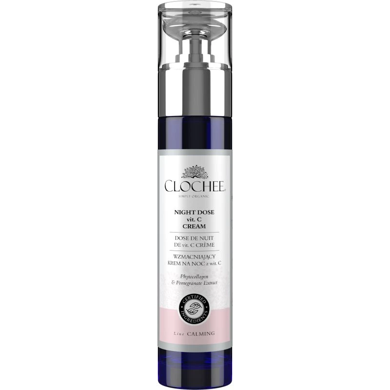Clochee Wzmacniający Krem Na Noc z Witaminą C 50 ml
