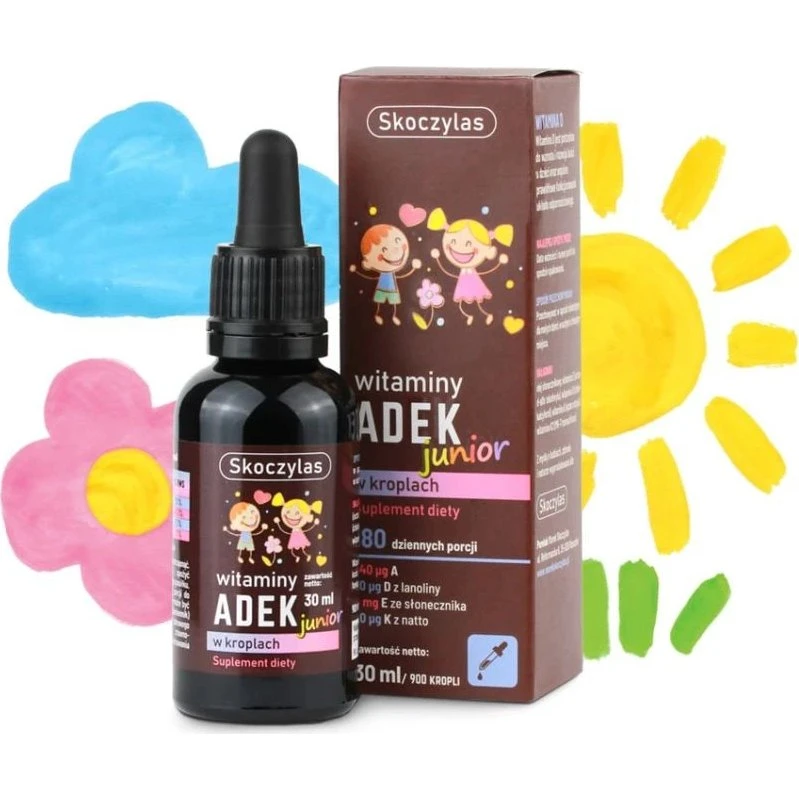 Skoczylas Witaminy ADEK Junior 30ml w kroplach