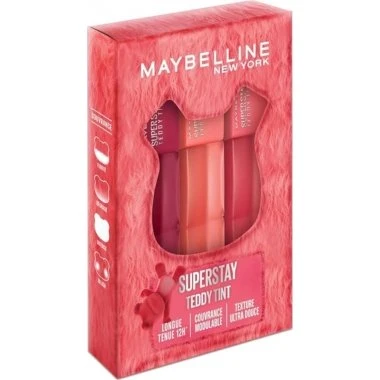 Maybelline New York Zestaw 3 Różów Superstay Teddy Tint