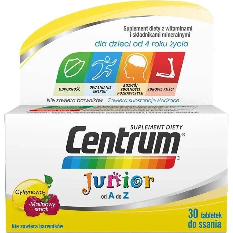 Centrum Junior A-Z 30 tabletek do ssania