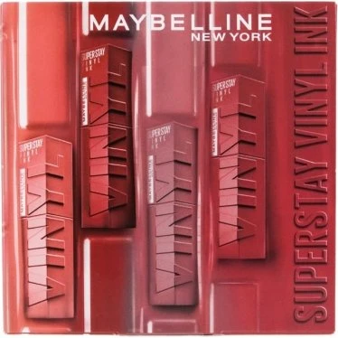 Maybelline New York Superstay Vinyl Ink 4 Pomadki Extra-Golden