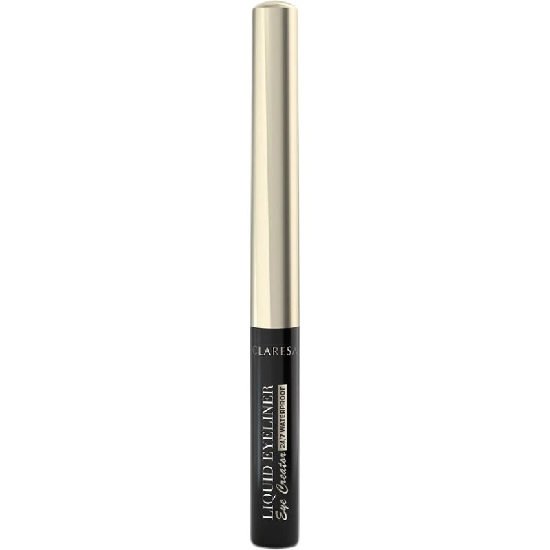 Claresa Eye Creator Wodoodporny Eyeliner w Płynie 01 Black 3g