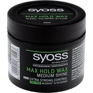 Syoss Max Hold Wosk do włosów 150ml, bardzo mocny, średni połysk