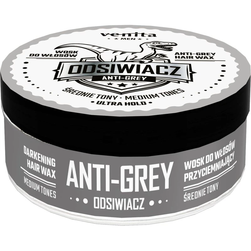 VENITA Men Anti-Grey Odsiwiacz Wosk Średnie Tony 75g