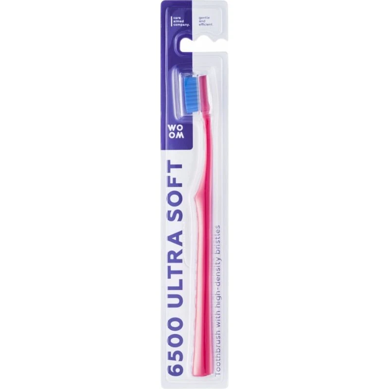 WOOM 6500 Ultra Soft - szczoteczka do zębów z miękkim włosiem 3szt