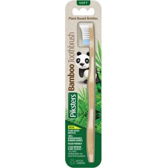 PIKSTERS Bamboo SOFT – szczoteczka do zębów z bambusa