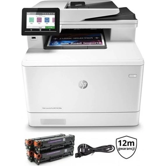 HP Color LaserJet Pro MFP M479fdw, drukowanie kolorowe, dwustronne, WiFi
