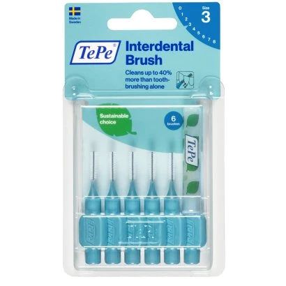 TePe Original Interdental Brush 0,6 mm, 6 szt. (niebieski)