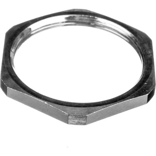 ERGOM Nakrętka MDN 40M mosiądz niklowany M40x1.5mm, 5 sztuk